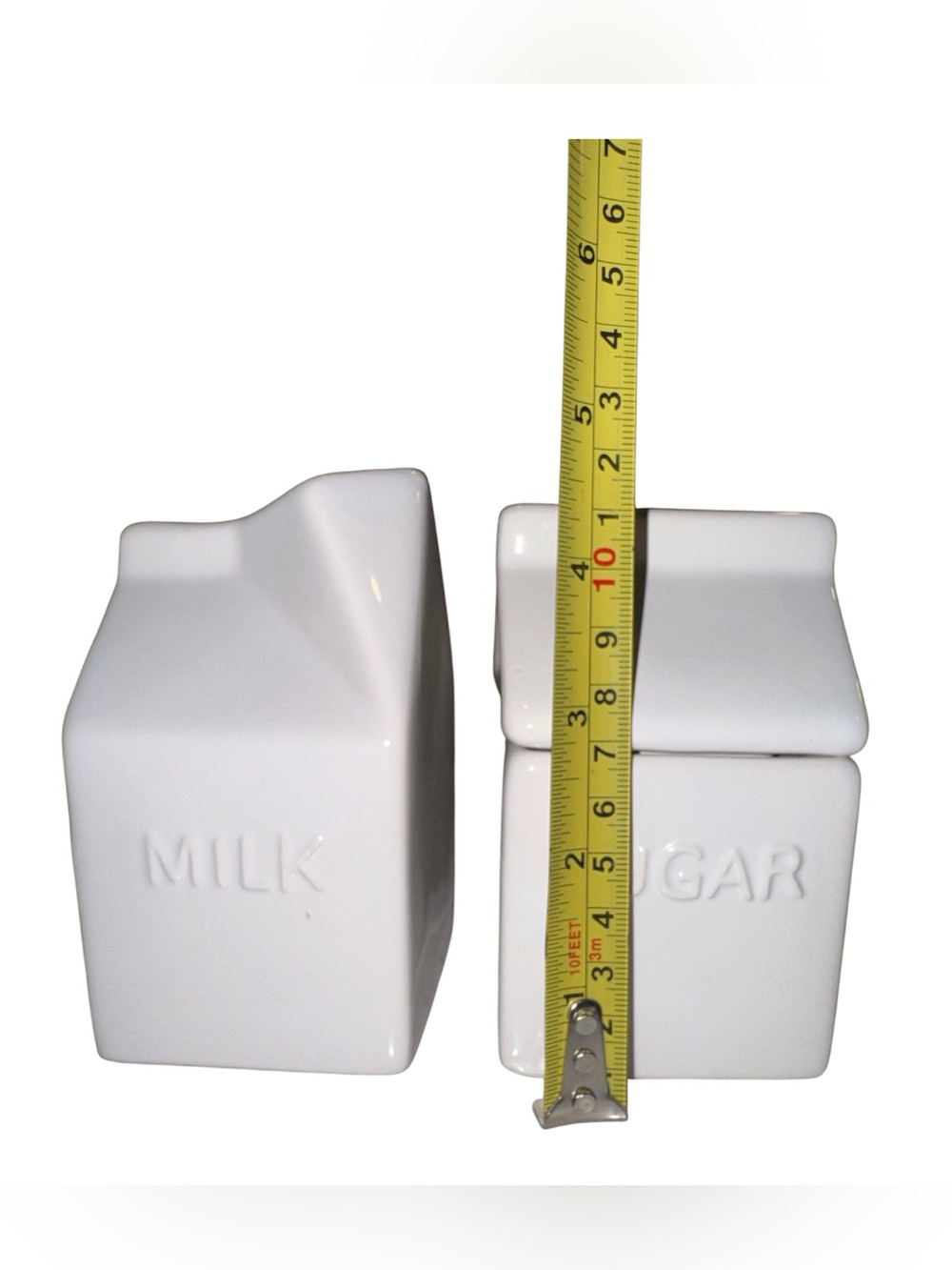 Avon white ceramic sugar and creamer set - Picture 6 of 7
